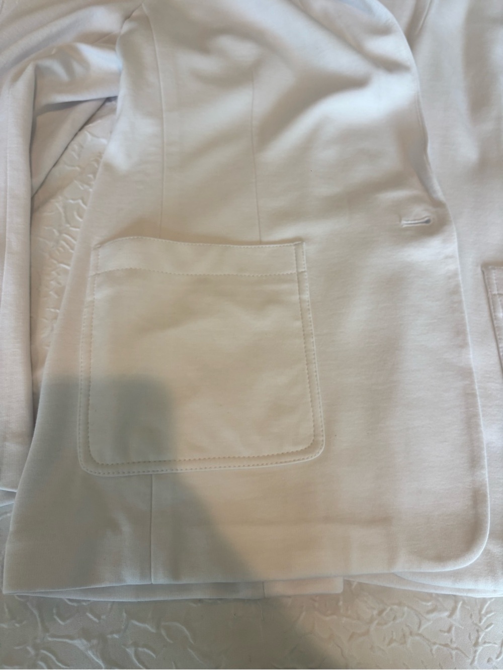 LOFT Women's White Blazer Jacket - Picture 8 of 15